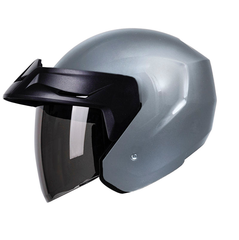 CASCO ICH ICH-101 SOLID GRIS VISOR HUMO