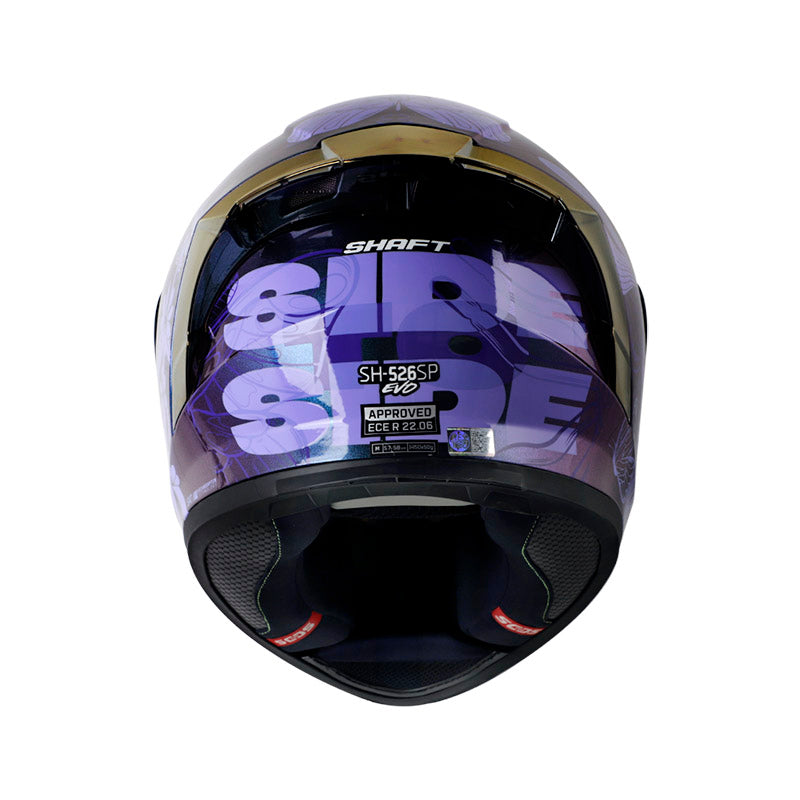CASCO SHAFT SH-526SP EVO SIDE TO SIDE NEGRO DORADO IRIDIUM