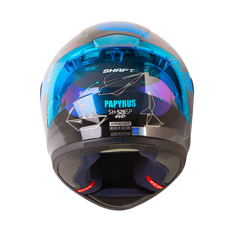CASCO SHAFT SH-526SP EVO PAPYRUS CAMALEON AZUL IRIDIUM