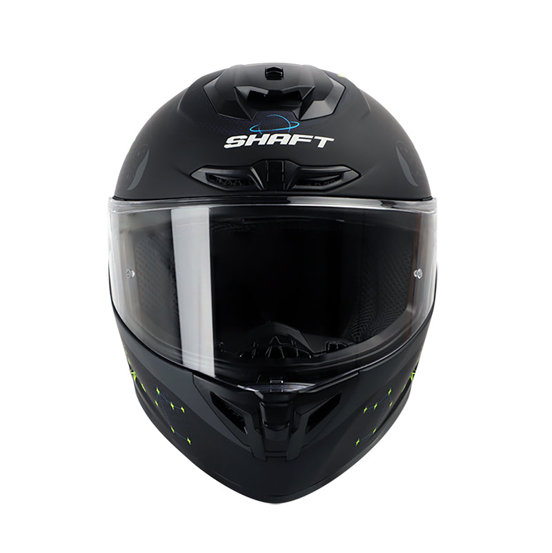 CASCO SHAFT SH-542GT STARS NEGRO BLANCO
