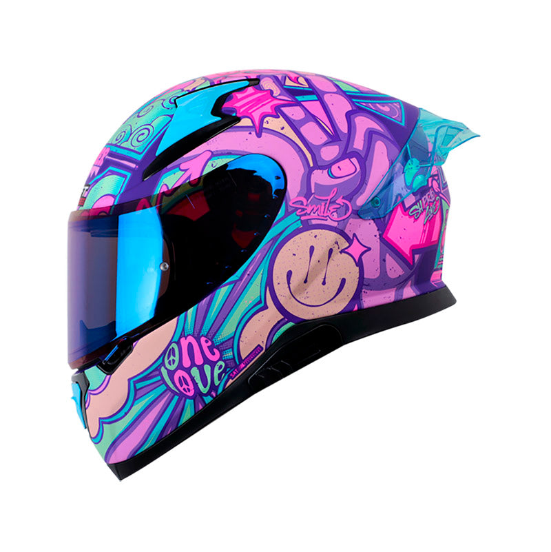 Motos Df Casco Shaft Quetzal CASCO SHAFT SH-612DV PRO HIPPY MATE