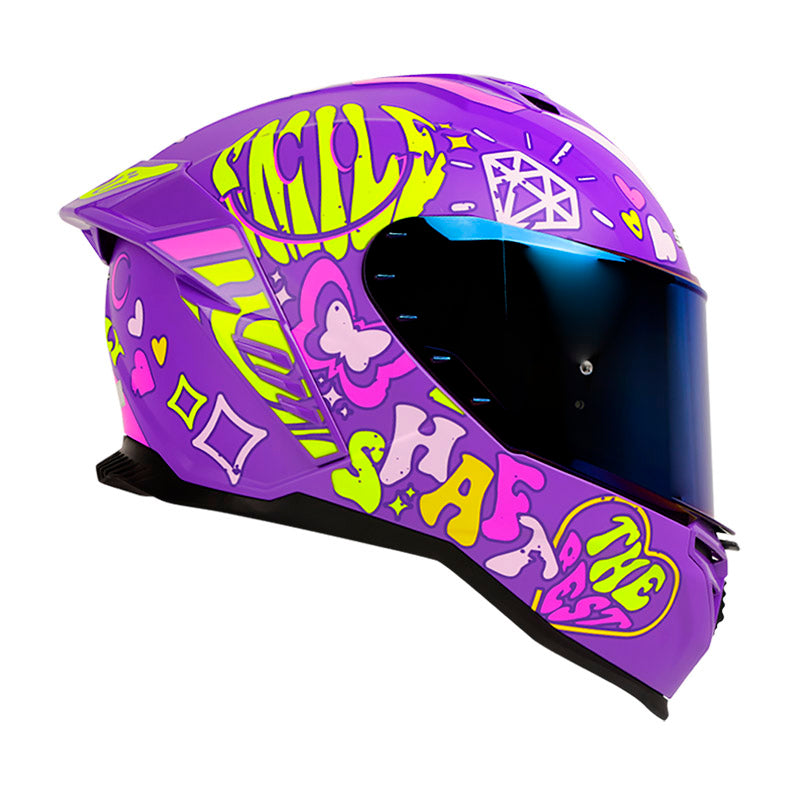 CASCO SHAFT SH-598GTR LOVELY MORADO AMARILLO NEON IRIDIUM