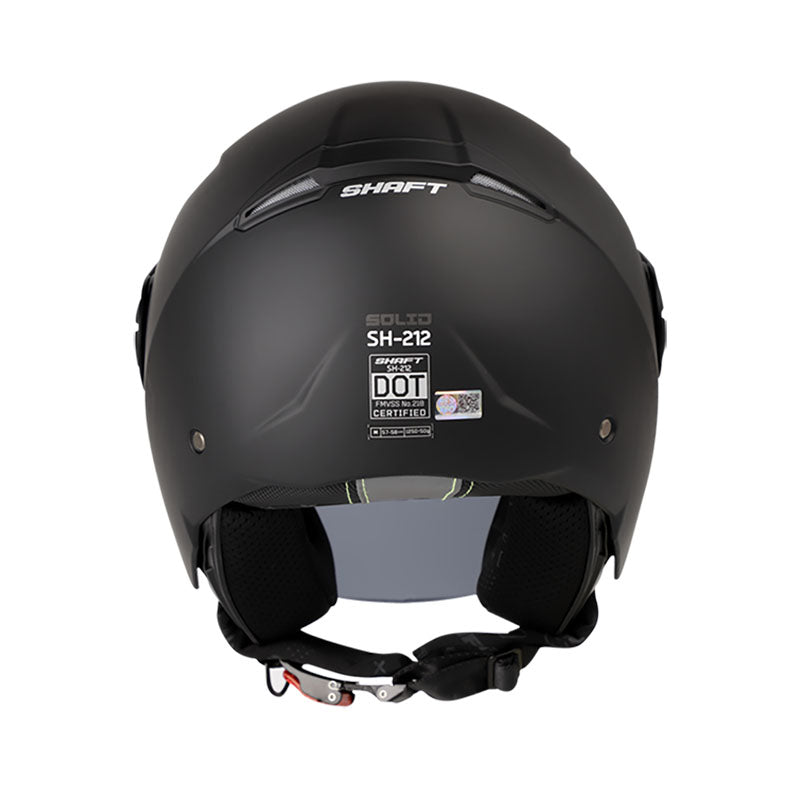 CASCO SHAFT SH-212 SOLID MATE NEGRO NEGRO7 VISOR IRIDIUM