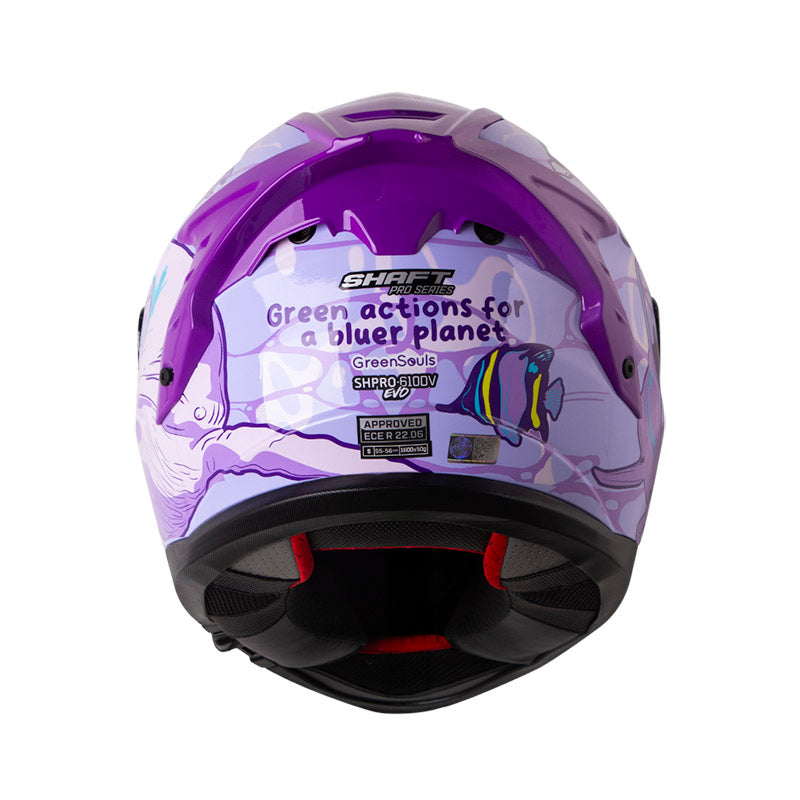 CASCO SHAFT SH-610DV PRO BLUER PLANET MORADO CLARO MORADO