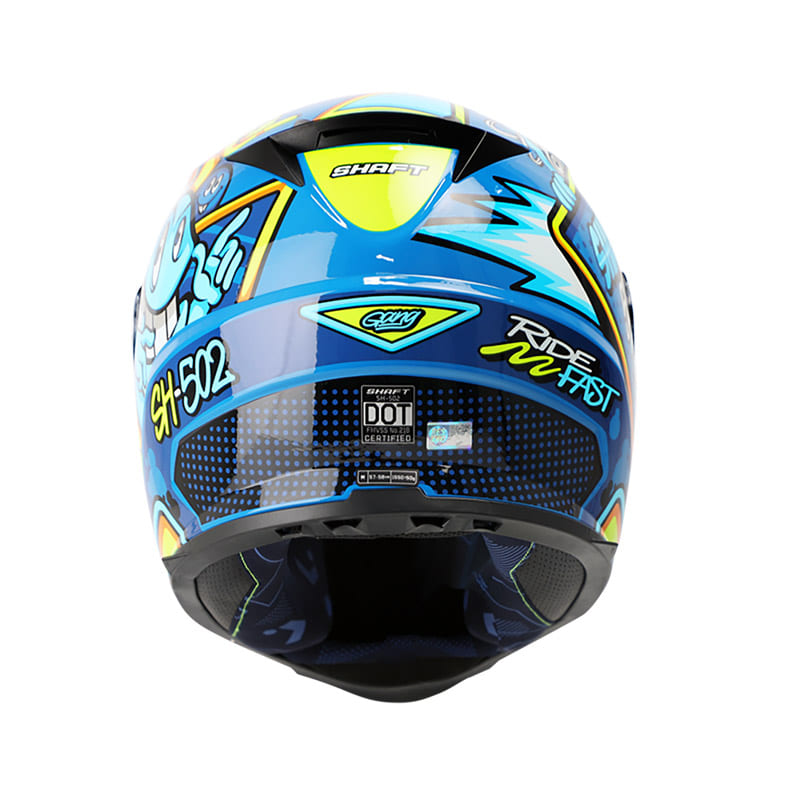 CASCO SHAFT SH-502 GANG AZUL AZUL