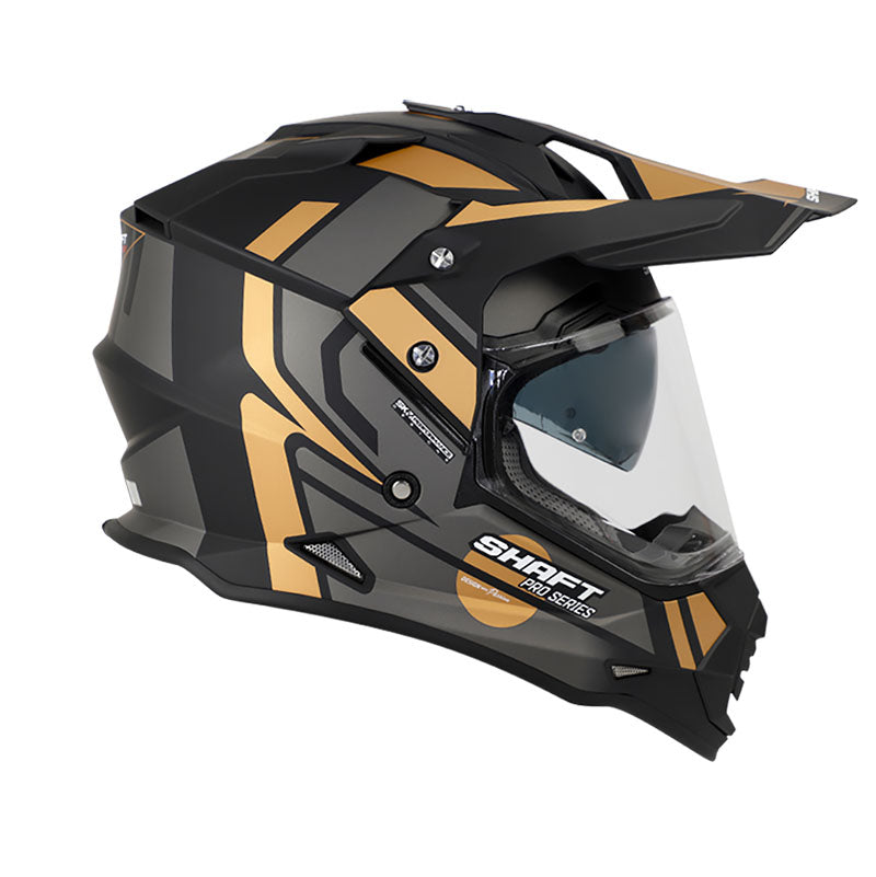 CASCO SHAFT SH-MX370DV PRO NAS MATE NEGRO DORADO