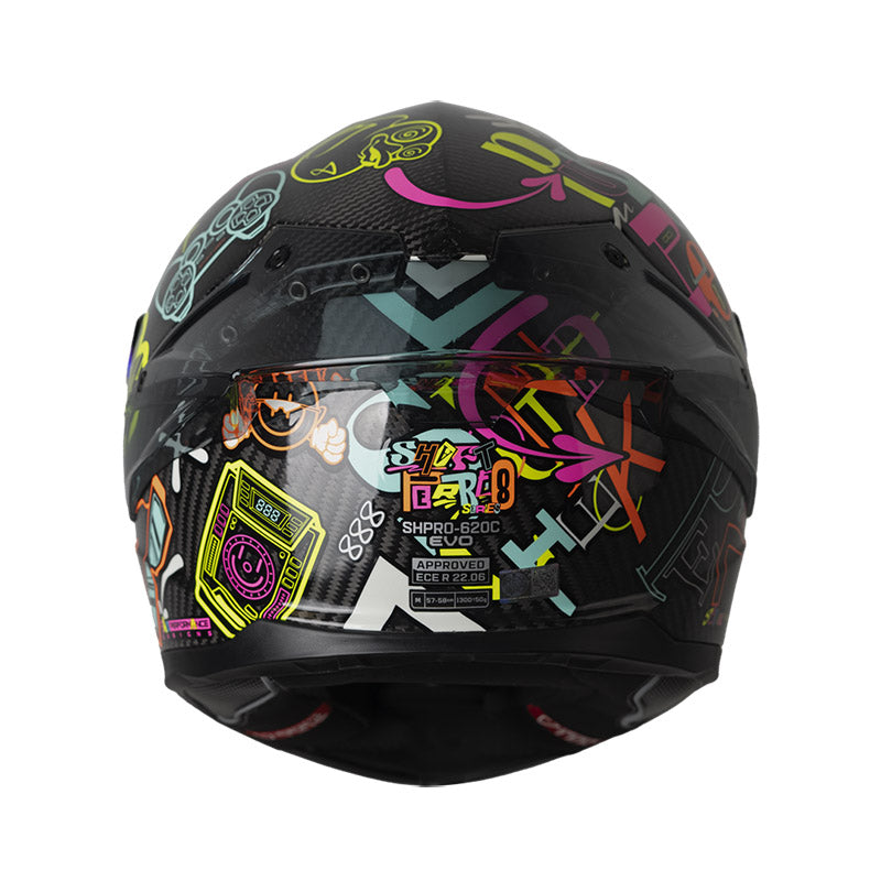 CASCO SHAFT SH-620C EVO 888 NEGRO FULLCOLOR