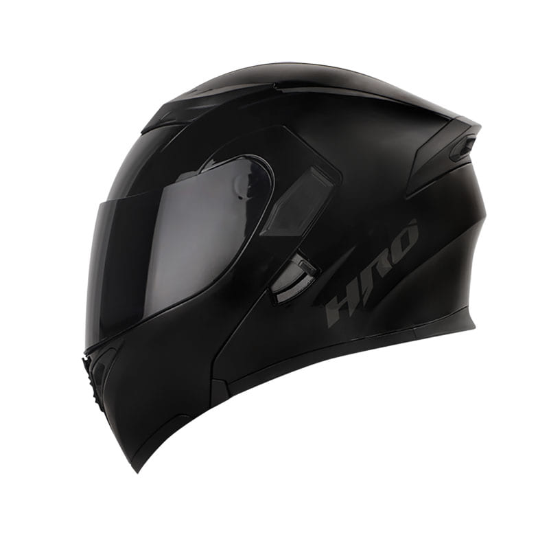 CASCO HRO HRO-3400DV SOLID NEGRO VISOR HUMO – American Motos Colombia