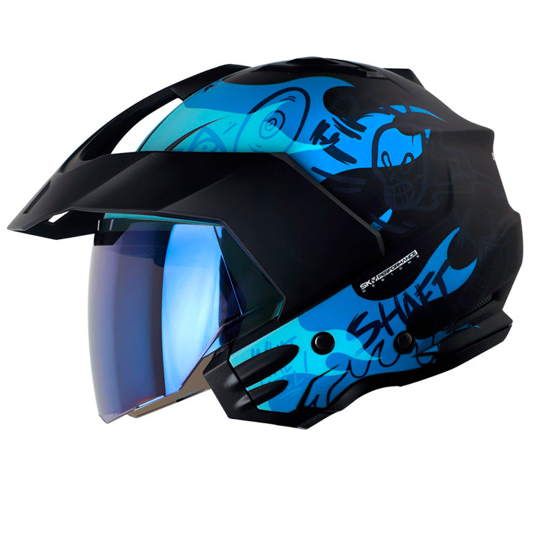 Casco Shaft Helmet Casco Shaft 227 CASCO SHAFT SH-227 TRIAL GHOST