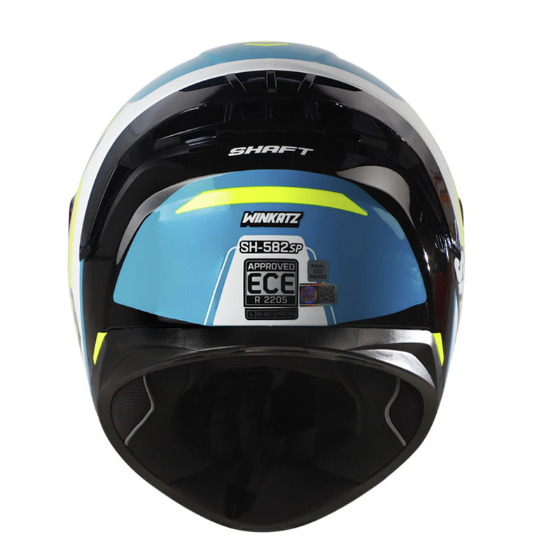 CASCO SHAFT SH-582SP WINKATZ AZUL AMARILLO NEON