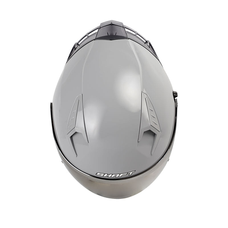 CASCO SHAFT SH-226SP SOLID NARDO VISOR IRIDIUM PLATA