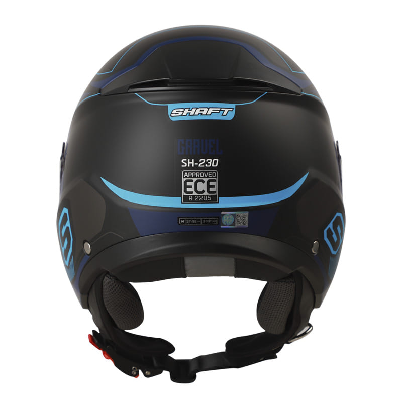 CASCO SHAFT SH-230 GRAVEL MATE NEGRO AZUL NAVY