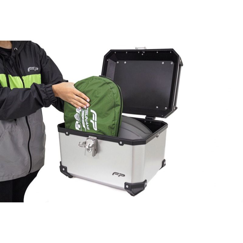 MALETERO FIREPARTS MAVERICK 2.0 40LT GRIS