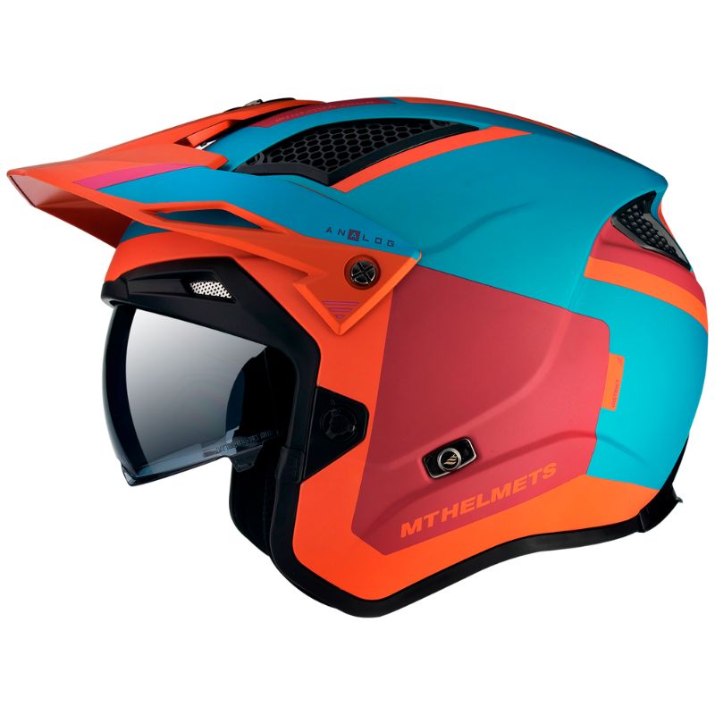 casco mt helmets precio colombia CASCO MT DISTRICT SV ANALOG NARANJA NEON – American Motos Colombia