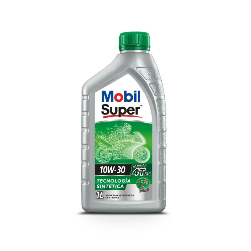ACEITE MOBIL SUPER 10W30 MX 4T VERDE 1L