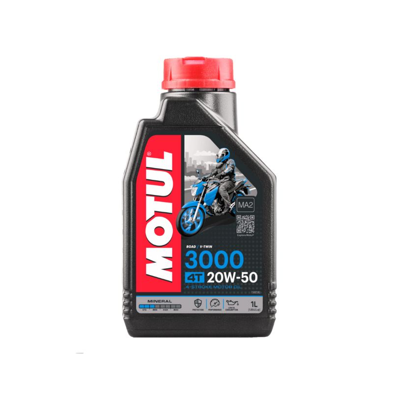 ACEITE MOTUL 3000 20W50 4T 1L