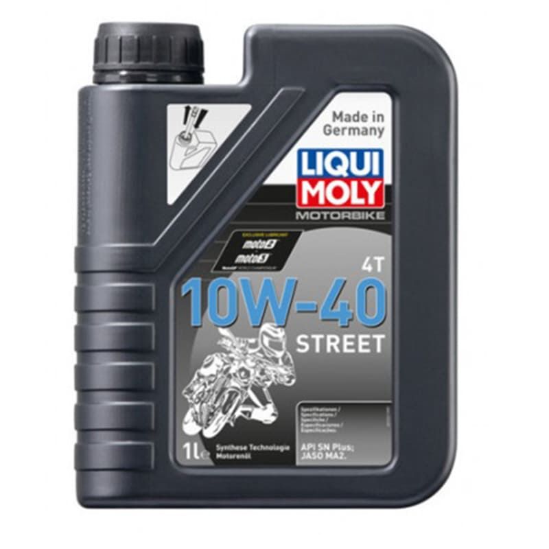 ACEITE LIQUI MOLY 10W40 STREET 4T 1L