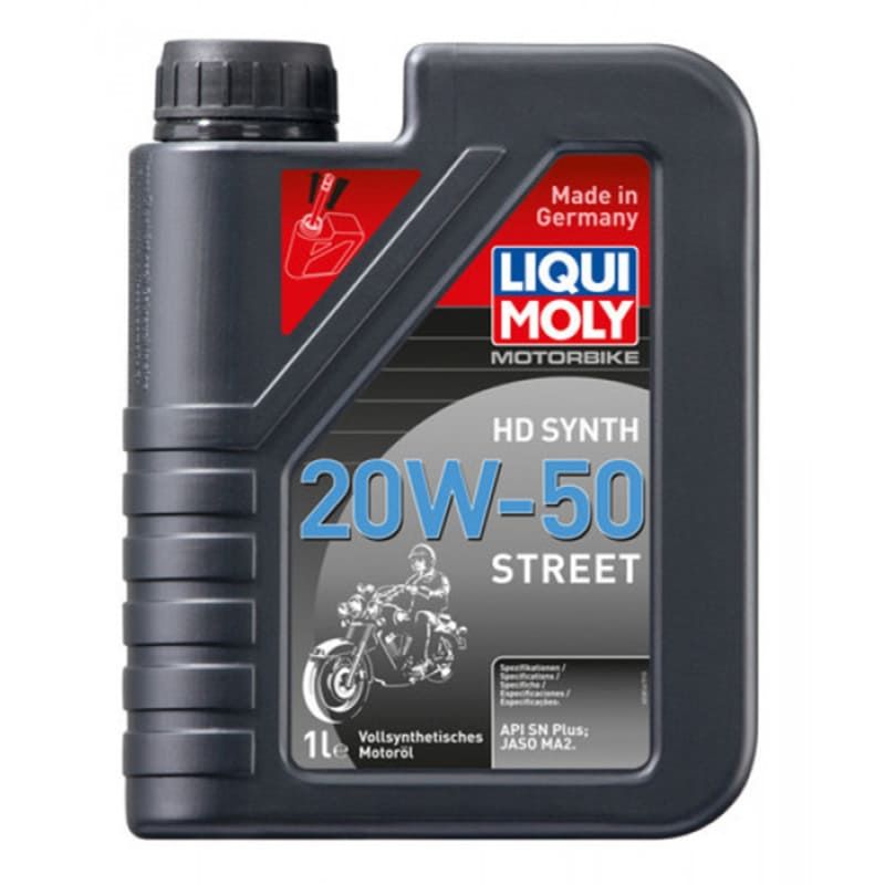 ACEITE LIQUI MOLY 20W50 STREET HD SYNT 4T 1L