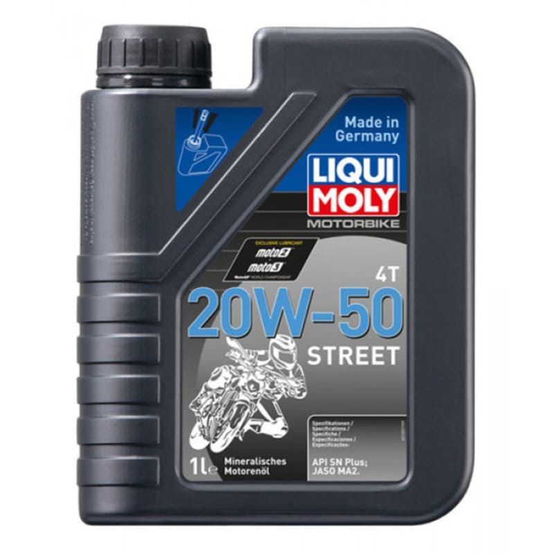 ACEITE LIQUI MOLY 20W50 STREET 4T 1L