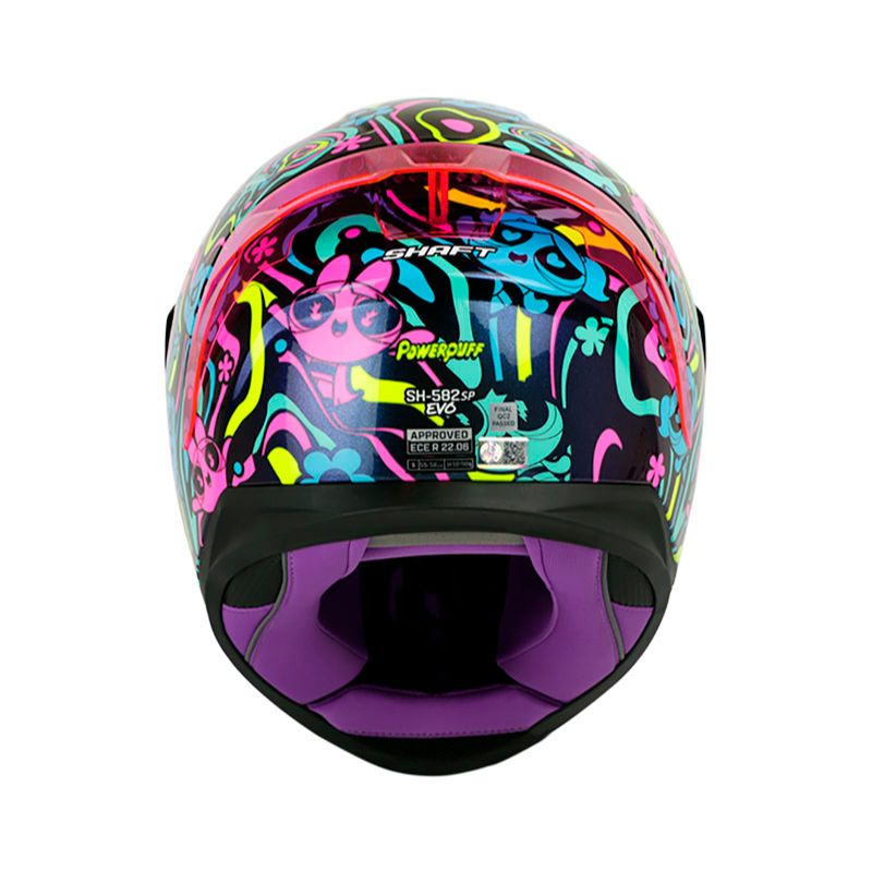 CASCO SHAFT SH-582SP POWERPUFF CAMALEON VISOR IRIDIUM