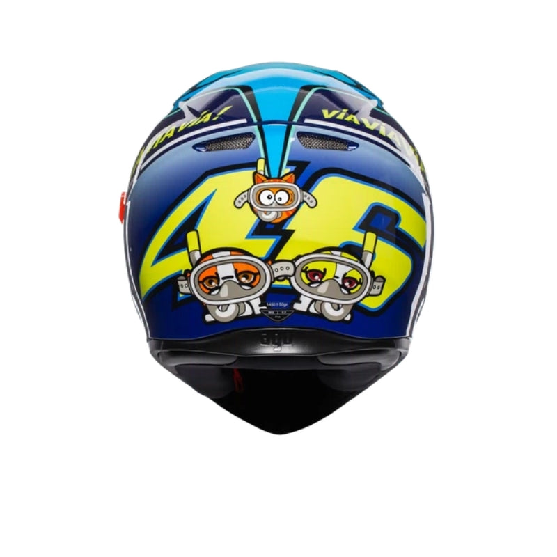 CASCO AGV K3 SV ROSSI MISANO 2015