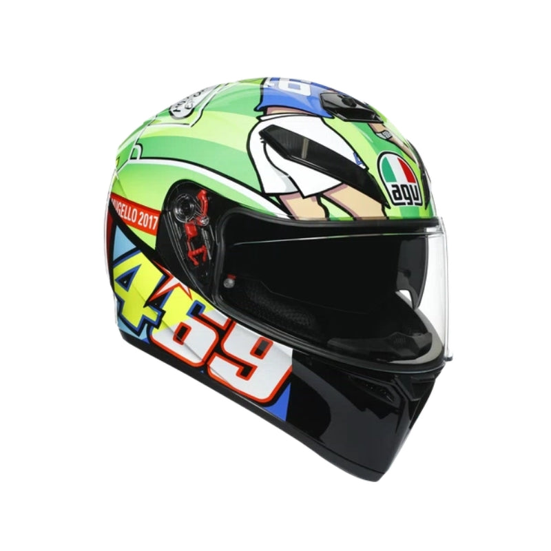 CASCO AGV K3 SV ROSSI MUGELLO 2017