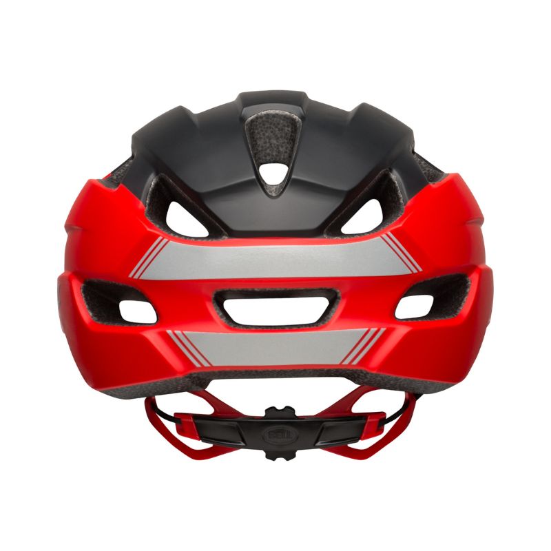 CASCO BELL TRACE MATE ROJO NEGRO