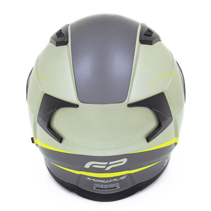 CASCO FIREPARTS AIRWAVE 860B GRIS AMARILLO NEON