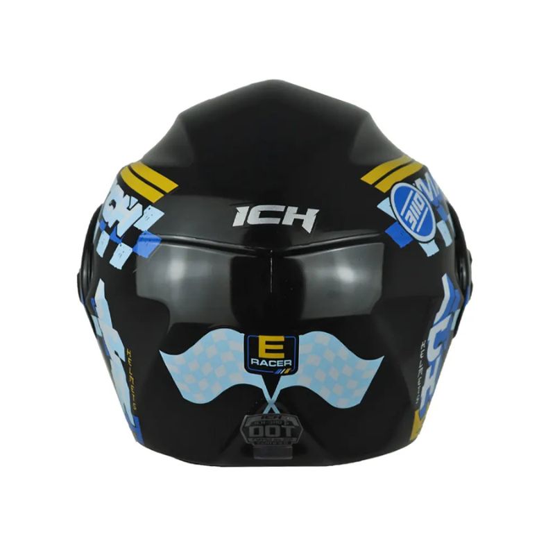 CASCO ICH ICH-3110S ERACER NEGRO NARANJA