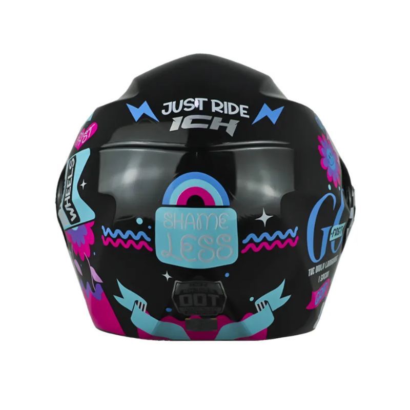 CASCO ICH ICH-3110S SHAMELESS NEGRO AZUL