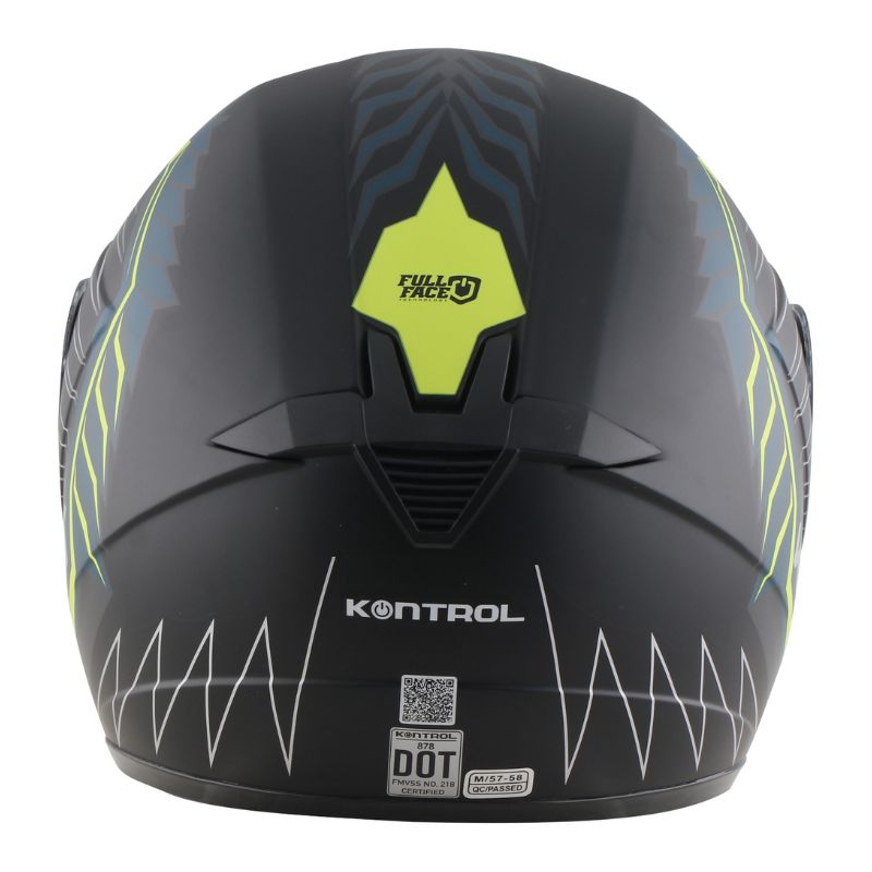 CASCO KONTROL 878 XCORP NEGRO VERDE