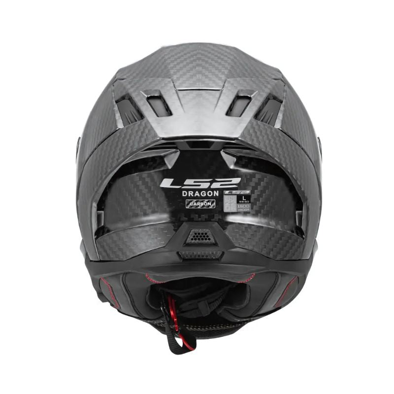 CASCO LS2 FF807 DRAGON SOLID MATE NEGRO