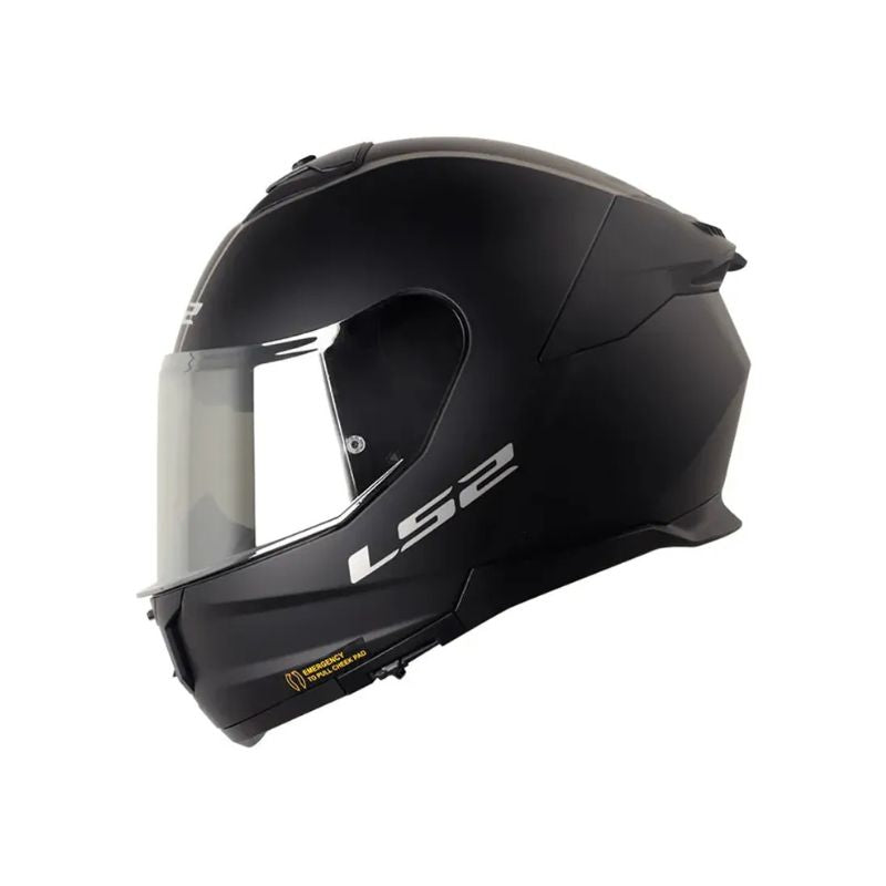 Motorcycle Helmet Visor De Casco Ls2 Negro CASCO LS2 FF808 STREAM