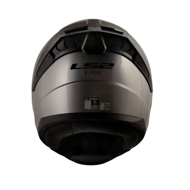 CASCO LS2 FF810 VIGO SOLID TITANIUM VISOIR IRIDIUM PLATA
