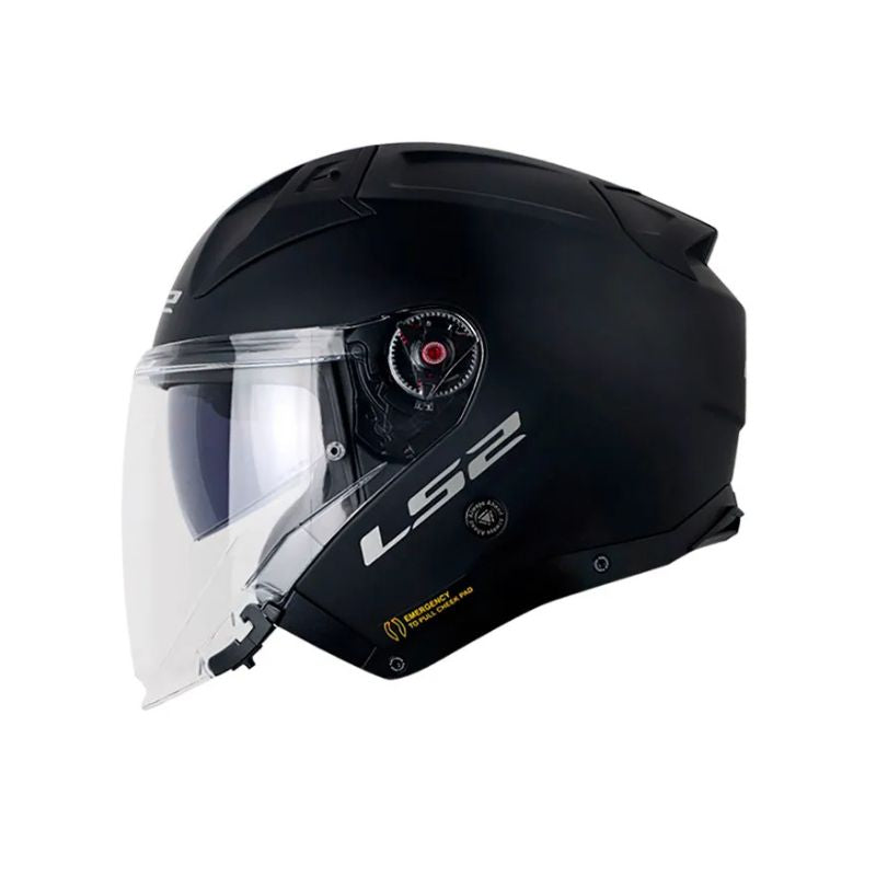 CASCO LS2 OF603 INFINITY II SOLID MATE NEGRO