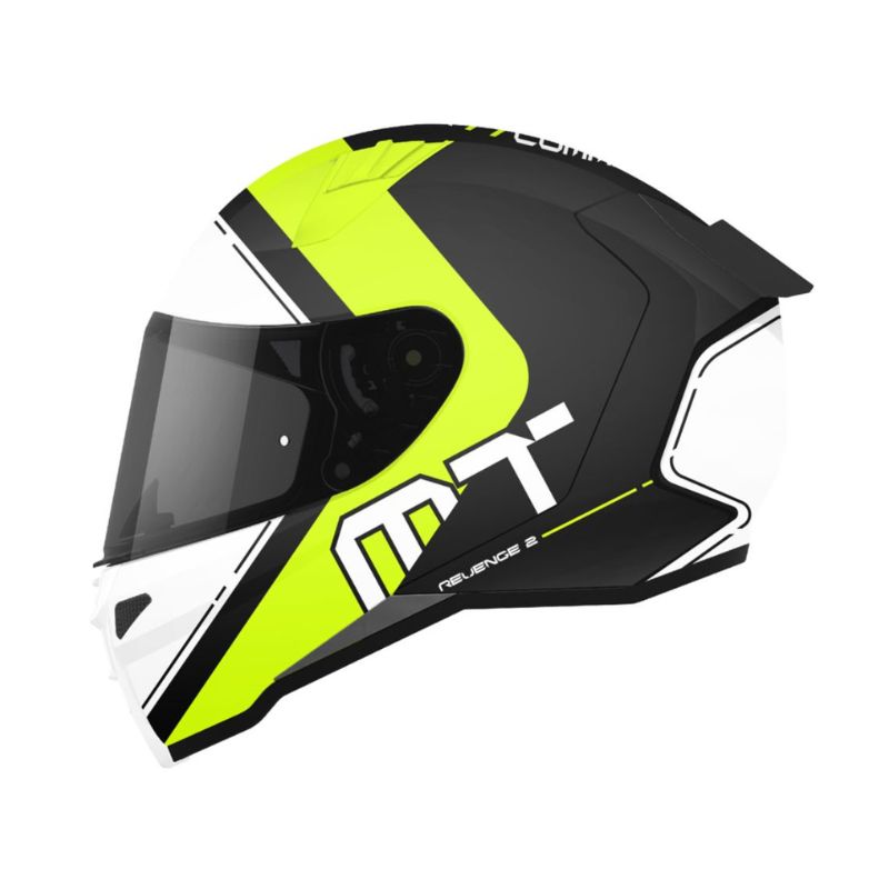 CASCO REVENGE 2S COMMIT NEGRO AMARILLO NEON