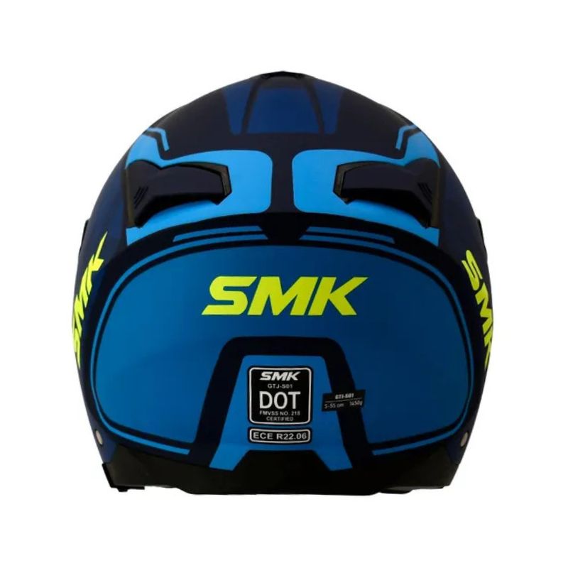 CASCO SMK STREEM GTJ TOURER MATE AZUL