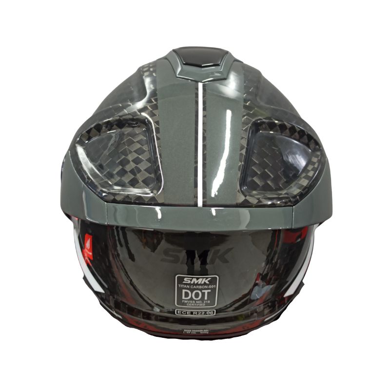 CASCO SMK TITAN CARBON NERO NEGRO GRIS
