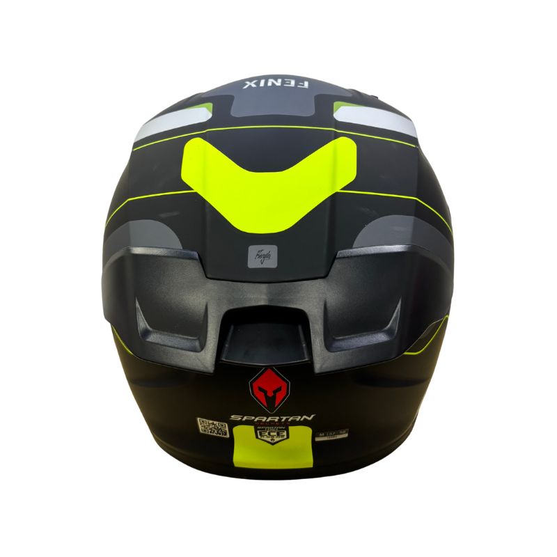 CASCO SPARTAN FENIX ORK MATE AMARILLO NEON