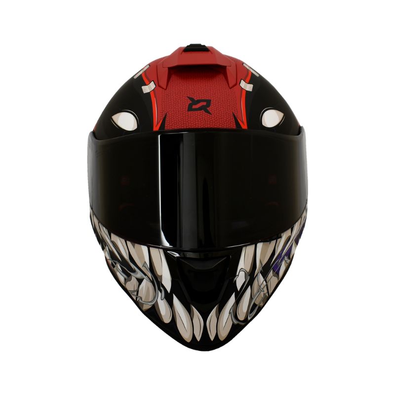 CASCO X-SPORTS V151 DEADPOOL MATE ROJO