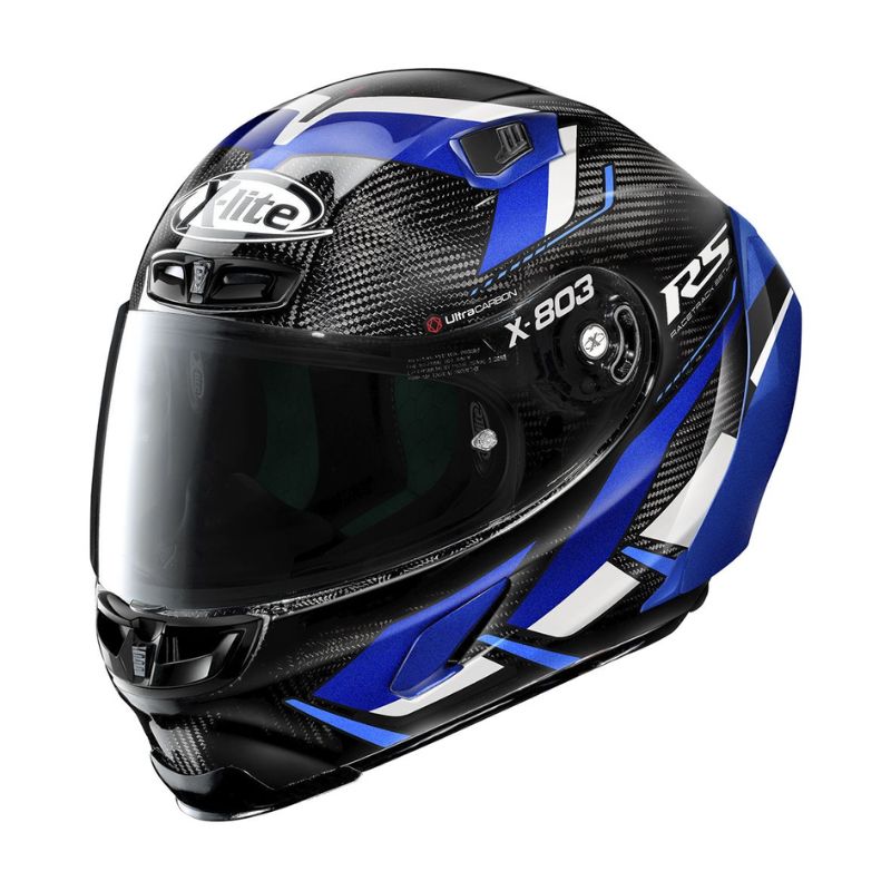 CASCO X-LITE X-803RS ULTRA CARBON MOTORMASTER (053) AZUL
