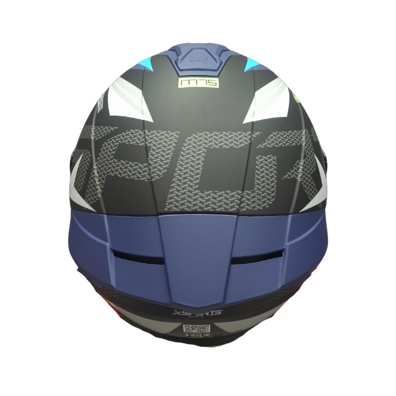 CASCO X-SPORTS M75 ARROW MATE AZUL