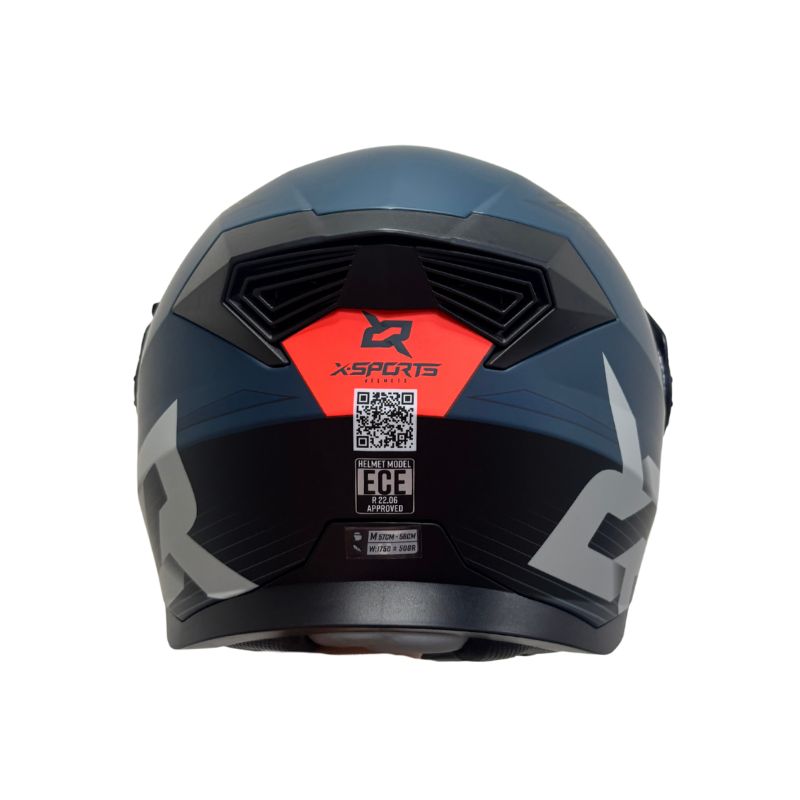 CASCO X-SPORTS 165 MOONK MATE AZUL