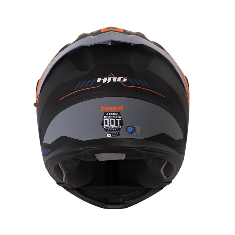 CASCO HRO 3440 DV TIMER MATE NEGRO NARANJA NEON IRIDIUM