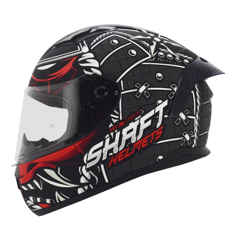 CASCO SHAFT SH-582SP TADAKAT SU MATE NEGRO ROJO