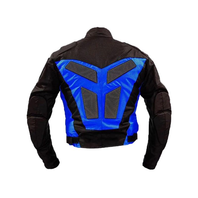 CHAQUETA DFR ANTIFRICCION RACING AZUL
