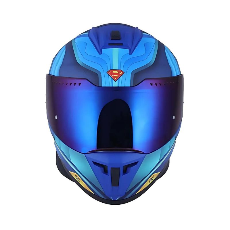 CASCO EDGE EXTREME SUPERMAN AZUL