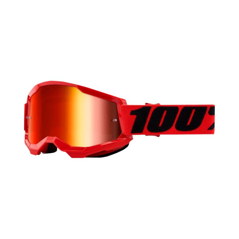 GAFAS 100% STRATA 2 ROJO LENTE ROJO