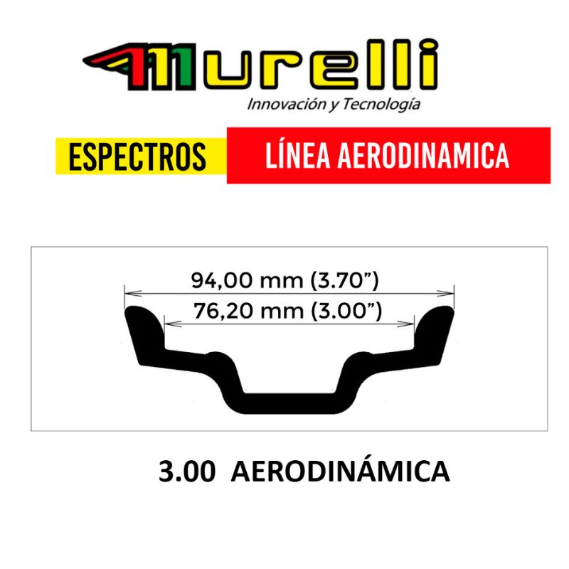 RIN MURELLI 300X18 AERO NATURAL