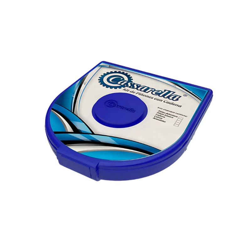 KIT DE ARRASTRE CASSARELLA YAMAHA LIBERO 125 4H 45/14 428H-120 DORADA